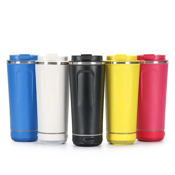 18oz Wireless Speaker Bottle Coffee Cup
