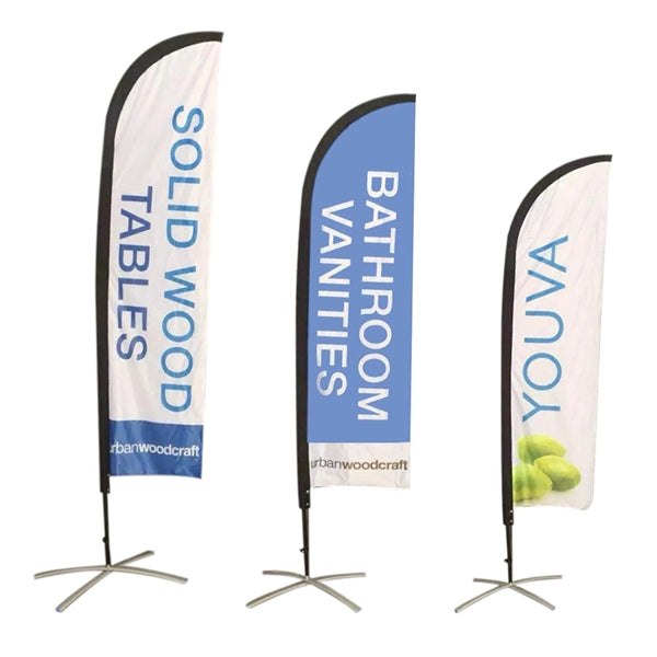 Double-Sided Feather Flag