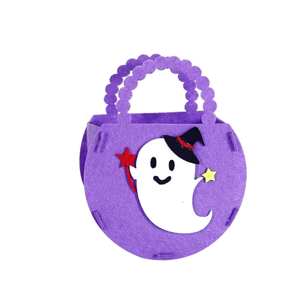 Halloween Pumpkin Candy Diy Kids Handmade Bag
