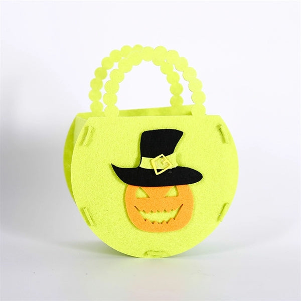 Halloween Pumpkin Candy Diy Kids Handmade Bag
