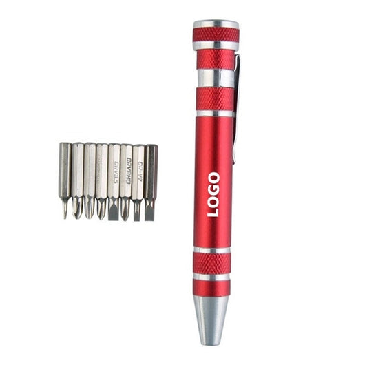 8 in 1 Magnetic Pocket Screwdriver Set