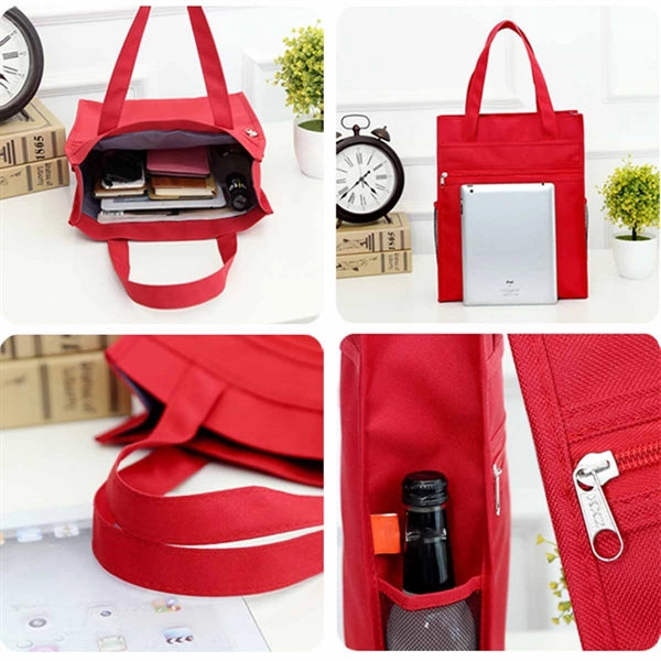 Oxford Tote School Bag File Holder