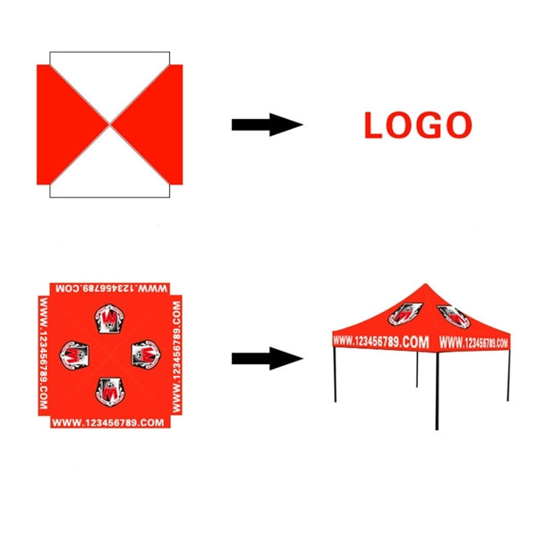 6.5' Square Canopy Tent