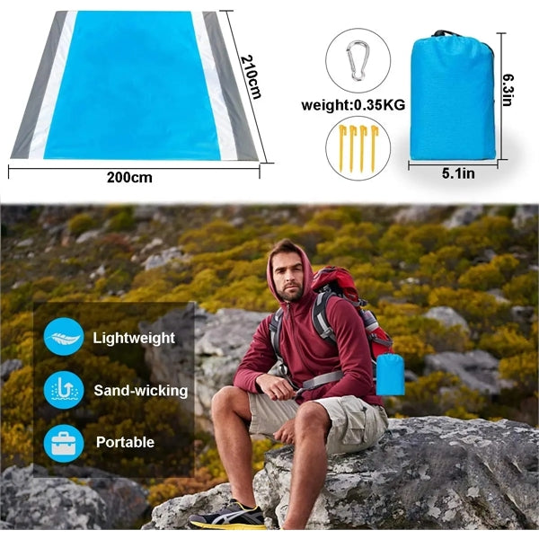 Sand Proof Beach Mat for Travel