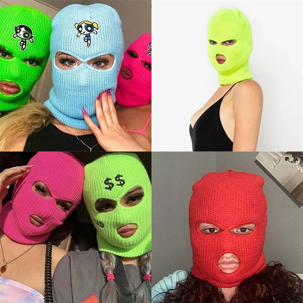 3-Hole Balaclava Mask Hat