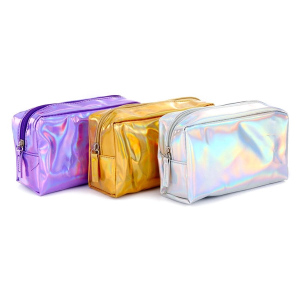 Hologram PU Handbag Cosmetic Bag Pouch