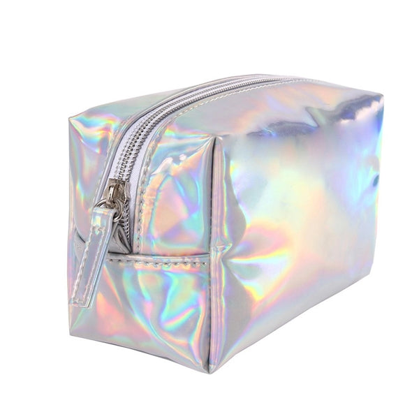 Hologram PU Handbag Cosmetic Bag Pouch
