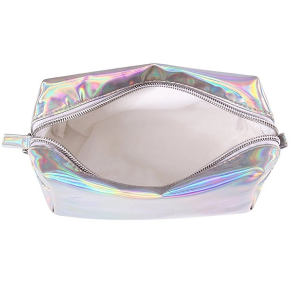 Hologram PU Handbag Cosmetic Bag Pouch