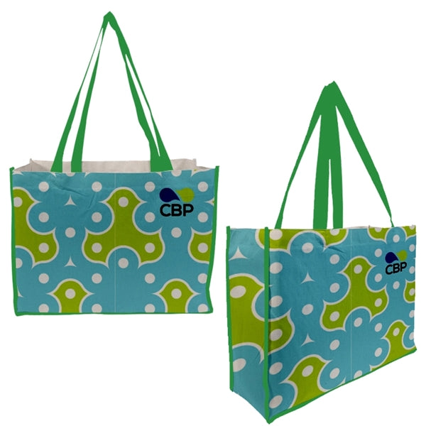 Full Side Gusset Vibrant Cotton Tote Bag