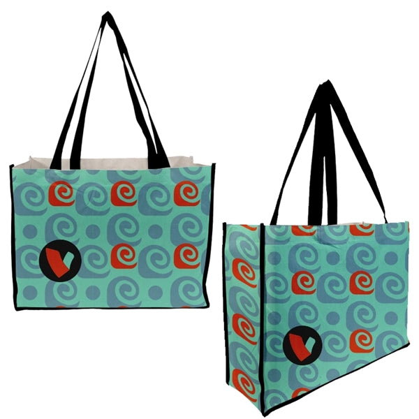 Full Side Gusset Vibrant Cotton Tote Bag