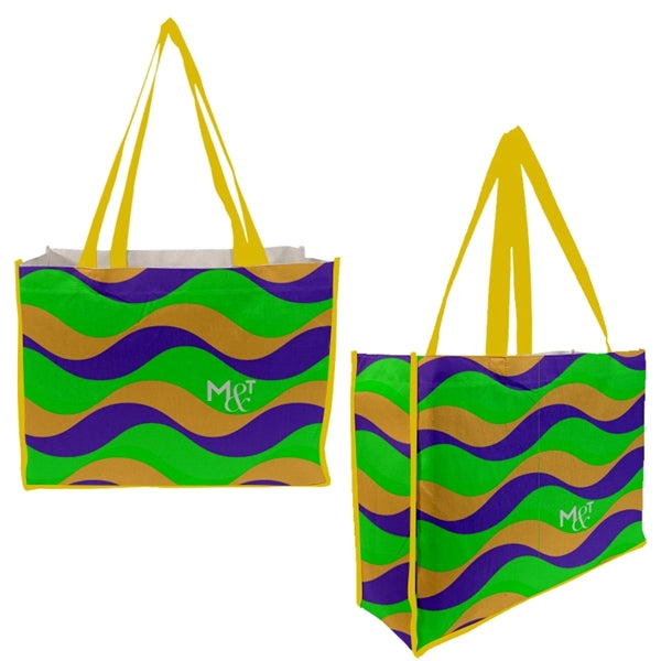 Full Side Gusset Vibrant Cotton Tote Bag