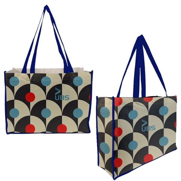 Full Side Gusset Vibrant Cotton Tote Bag