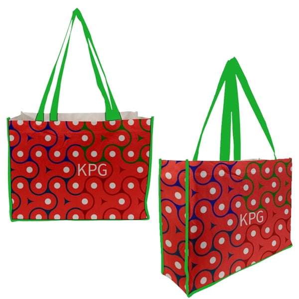 Full Side Gusset Vibrant Cotton Tote Bag