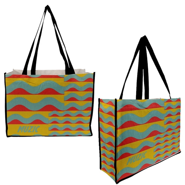 Full Side Gusset Vibrant Cotton Tote Bag