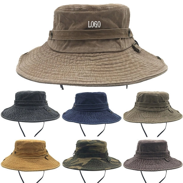 Fashionable New Style Washed Fisherman Hat