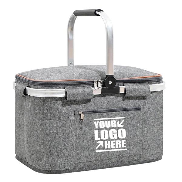 Insulated Picnic Basket Cooler Bag