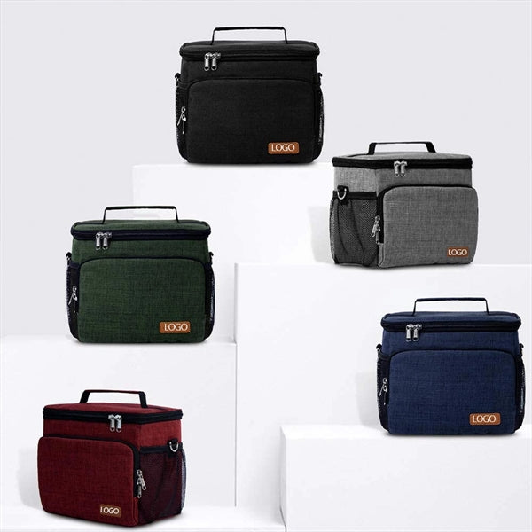 Insulated Lunch Bag With Adjustable Shoulder Strap