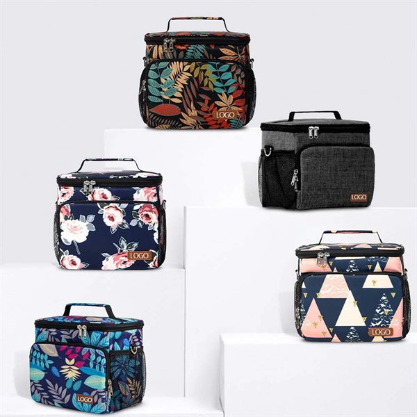Insulated Lunch Bag With Adjustable Shoulder Strap