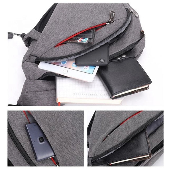 Chest Bag With Usb Charging Port