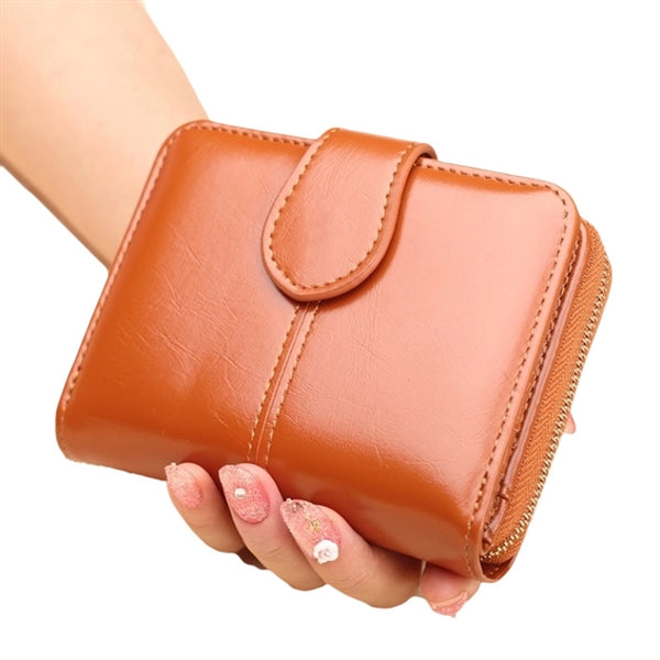 Women'S Leather Vintage Wallet