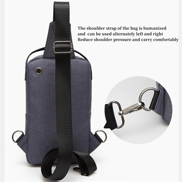 Multifunctional Shoulder Chest Bag