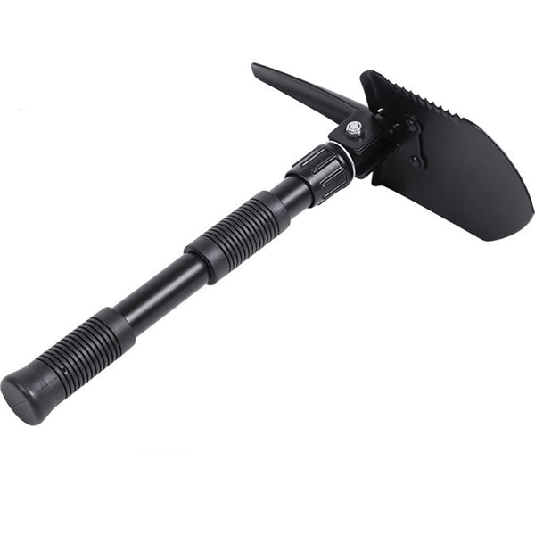 Folding Steel Shovel With Detachable Handle Extension
