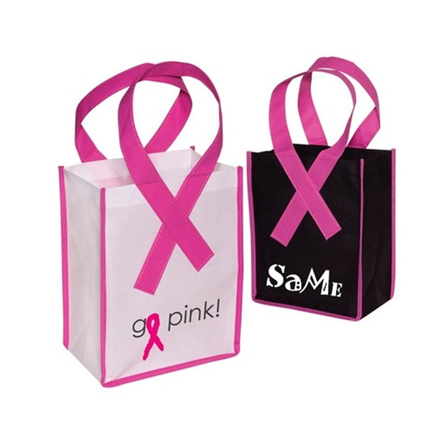 Cancer Awareness Lady Tote Bag