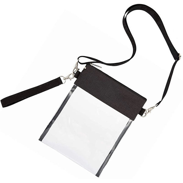 Stadium Approved Clear Crossbody Purse Bag