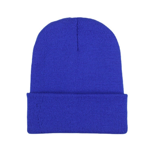Knit Beanie with Cuffs