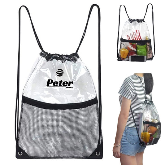 Clear Drawstring Bags