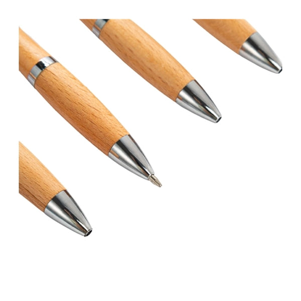 Eco-friendly Retractable Bamboo Pen
