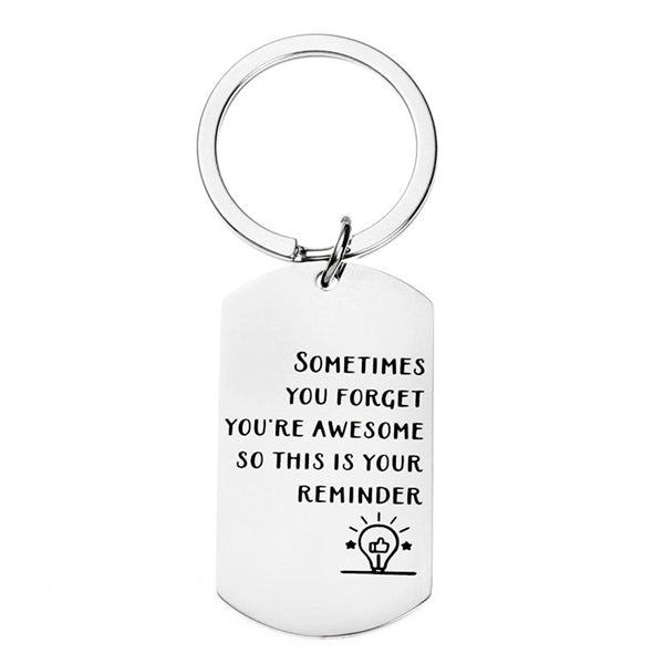Dog Tag Carabiner Key Chain