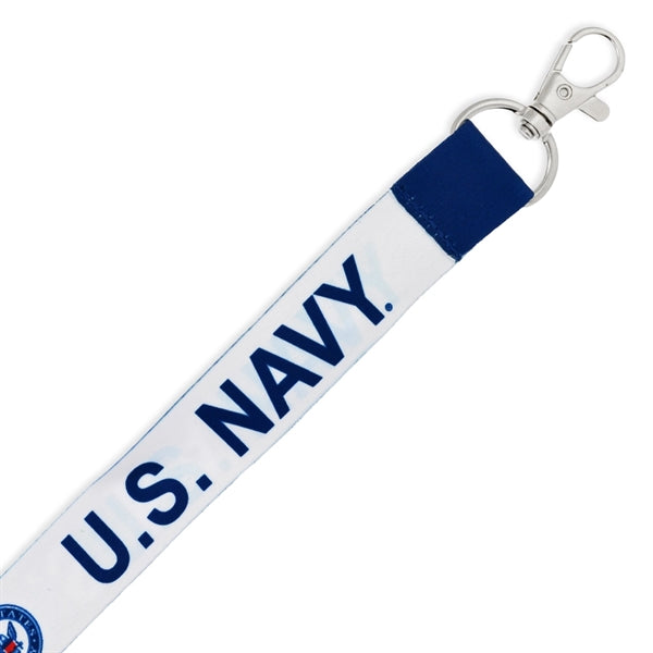 Officially Licensed U.S. Navy Printed Lanyard