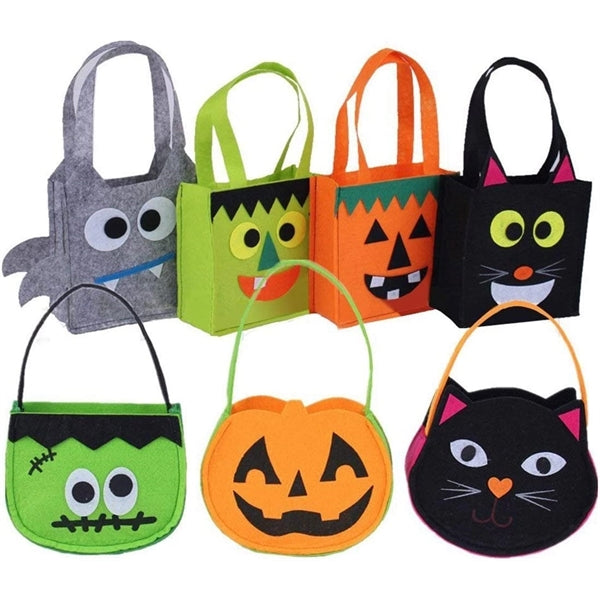 Felt Halloween Trick or Treat Basket