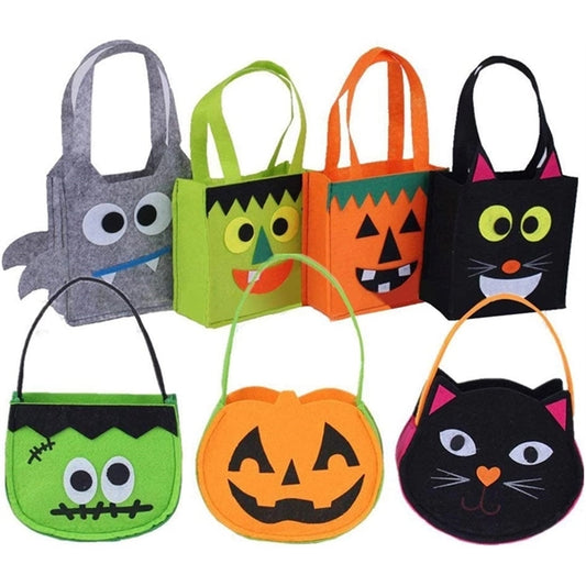 Felt Halloween Trick or Treat Basket