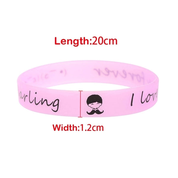 Glow in the Dark Silicone Bracelets