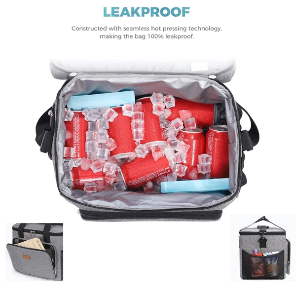 Collapsible Cooler Bag Picnic Basket