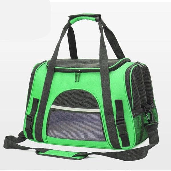 Collapsible Travel Pet Carrier w/ Cushion
