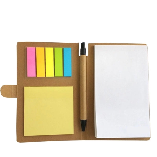 Recycled Adhesive Notepads Desk Essentials