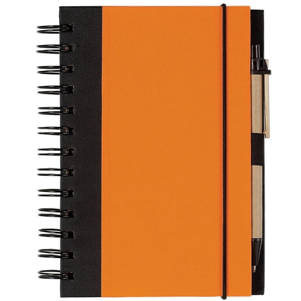 Eco-Inspired Spiral Notebook & Pen