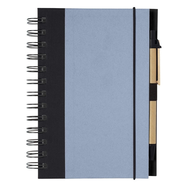 Eco-Inspired Spiral Notebook & Pen