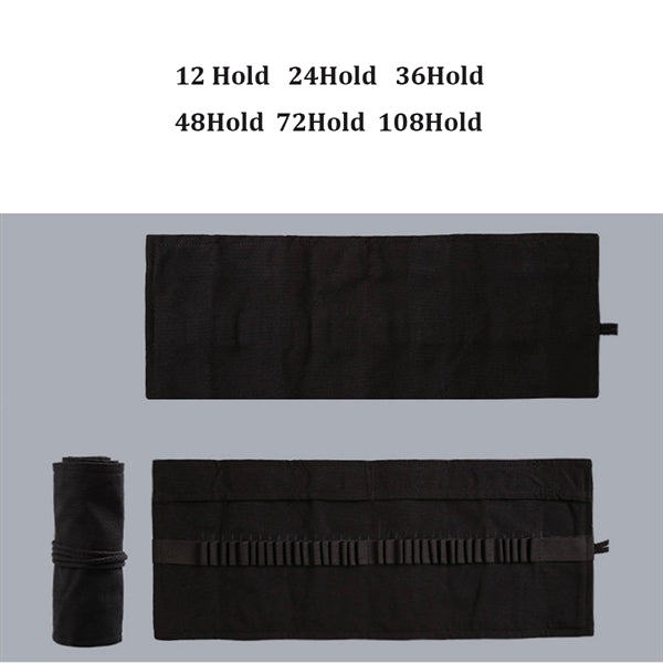 Canvas Roll Up Pencil Case