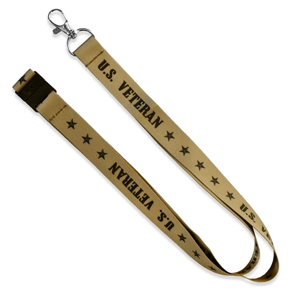 U. S. Veteran Lanyard Blur -or- Green