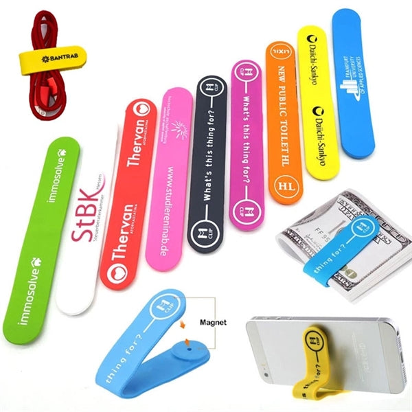 Multi-function Silicone Magnetic Cable Organizer