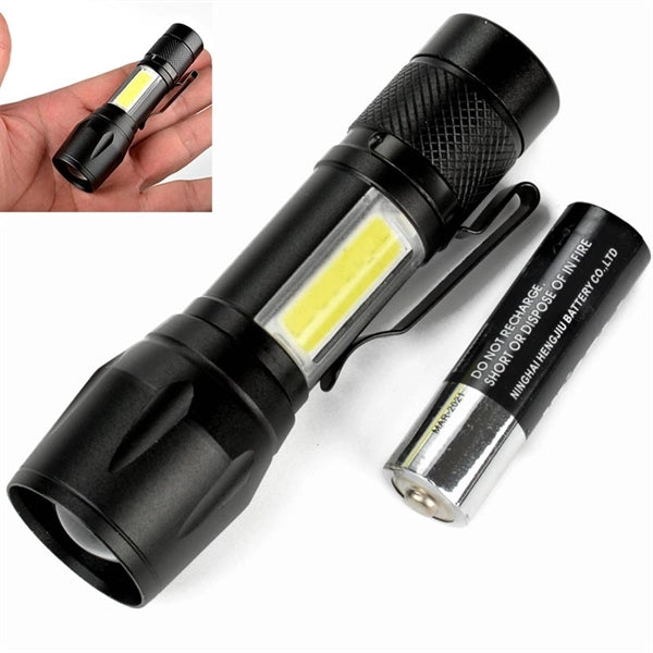 Focus COB LED Flashlight