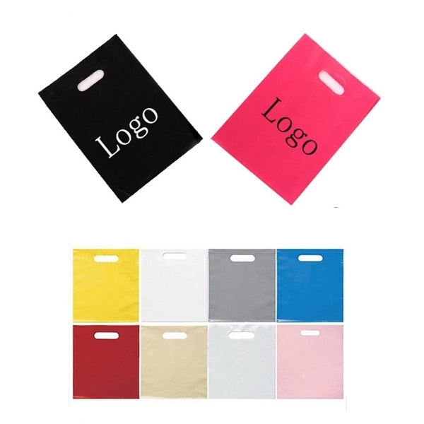 Die Cut Fold-Over Reinforced Plastic Bag