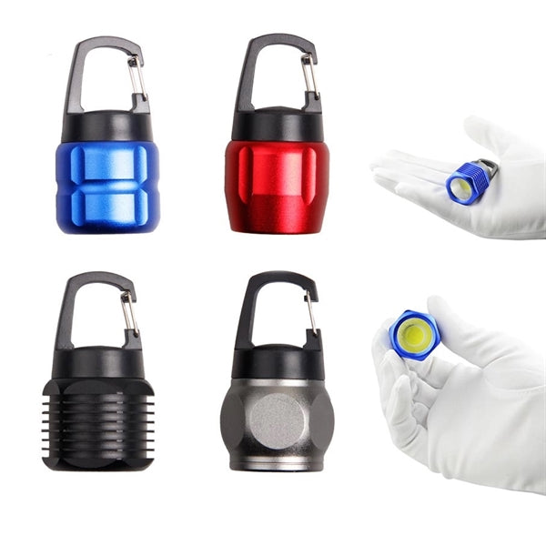 Mini Pocket COB Keychain Flashlight