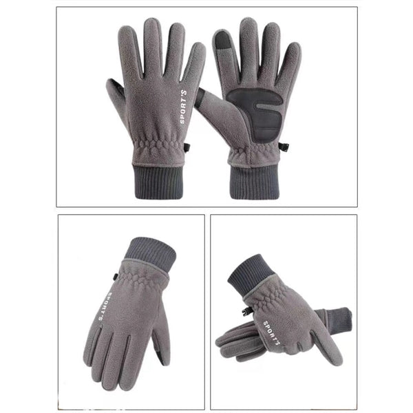 Waterproof Non-silp Polar Fleece Touchscreen Gloves