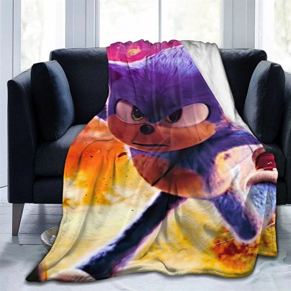 300 gsm Plush Flannel Sublimation Blanket, soft feel 25 x 50
