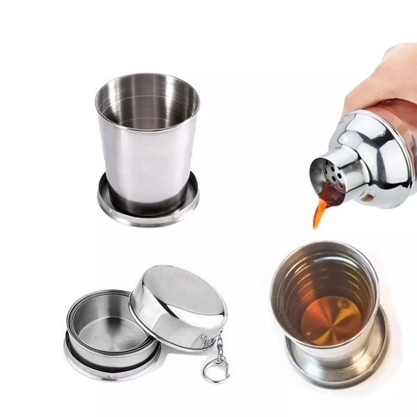 Stainless Steel Collapsible Cup